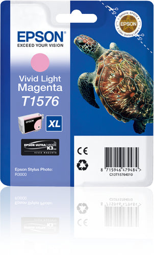 Epson Turtle T1576 Vivid Light Magenta Epson Turtle T1576 Vivid Light Magenta